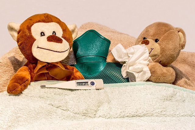 Care items for sick child