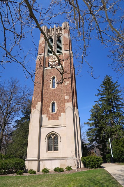 The tower on MSU campus